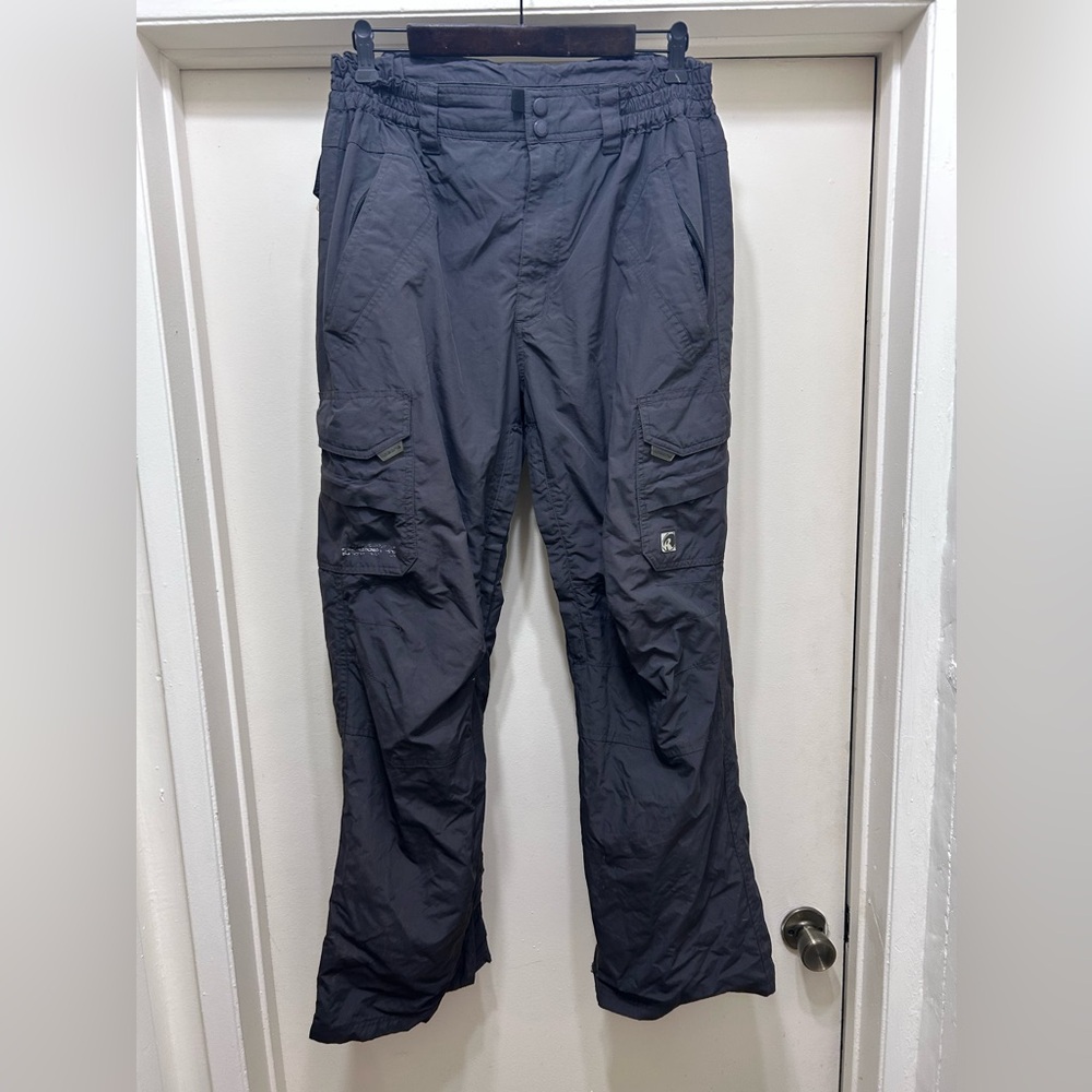 Ripzone Snowboard Cargo Pants Mens Size Small Charcoal Gray Ski Snow